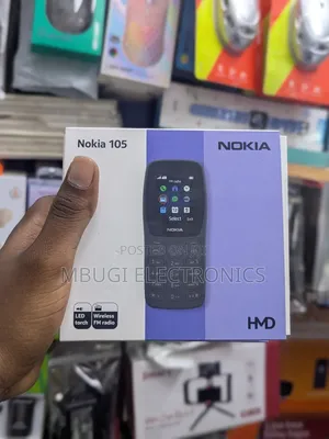 New Nokia 105 Black