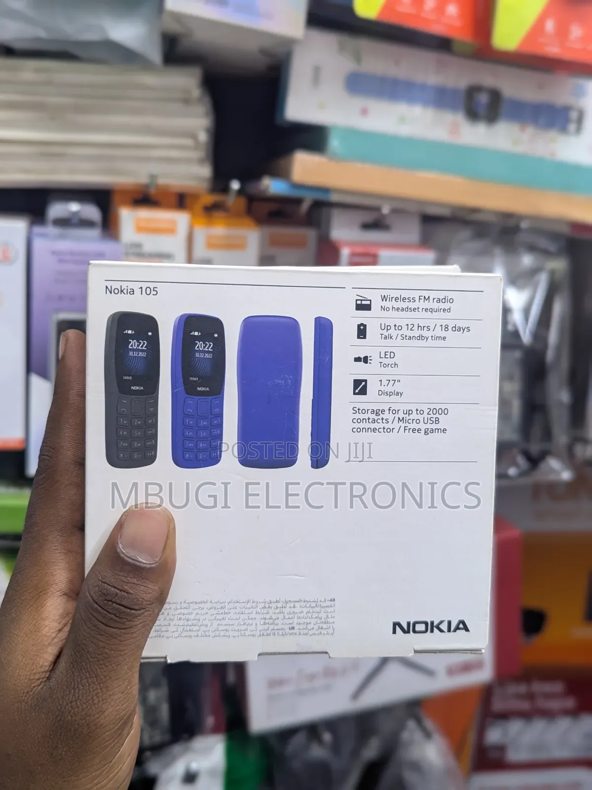 New Nokia 105 Black