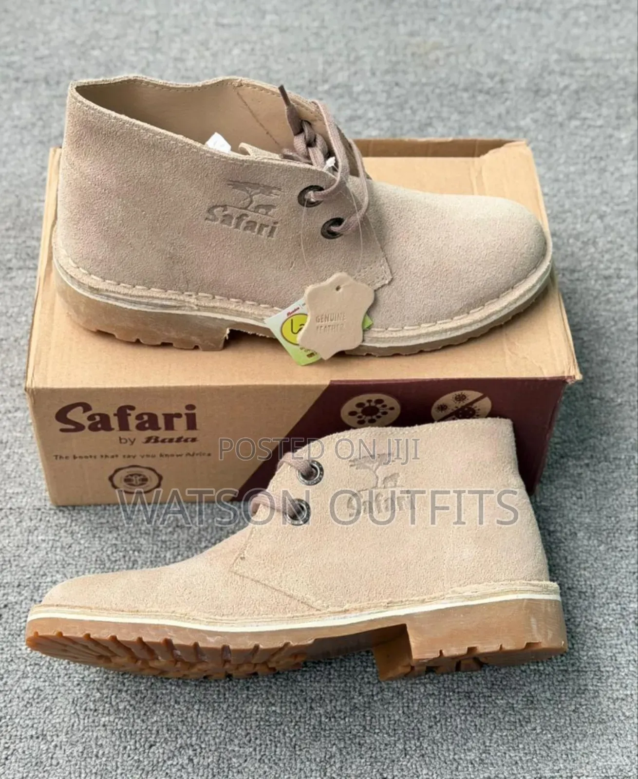 Buti or Safari Boots for Men's and Women's Fully Leathered