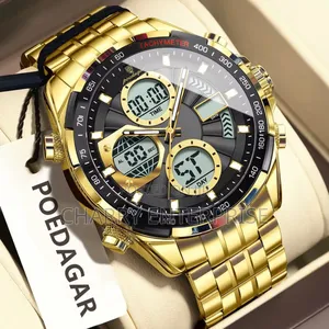 Classic Poedagar Watch Full Box Tarehe Waterproof