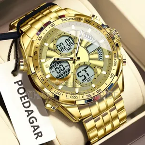 Classic Poedagar Watch Full Box Tarehe Waterproof