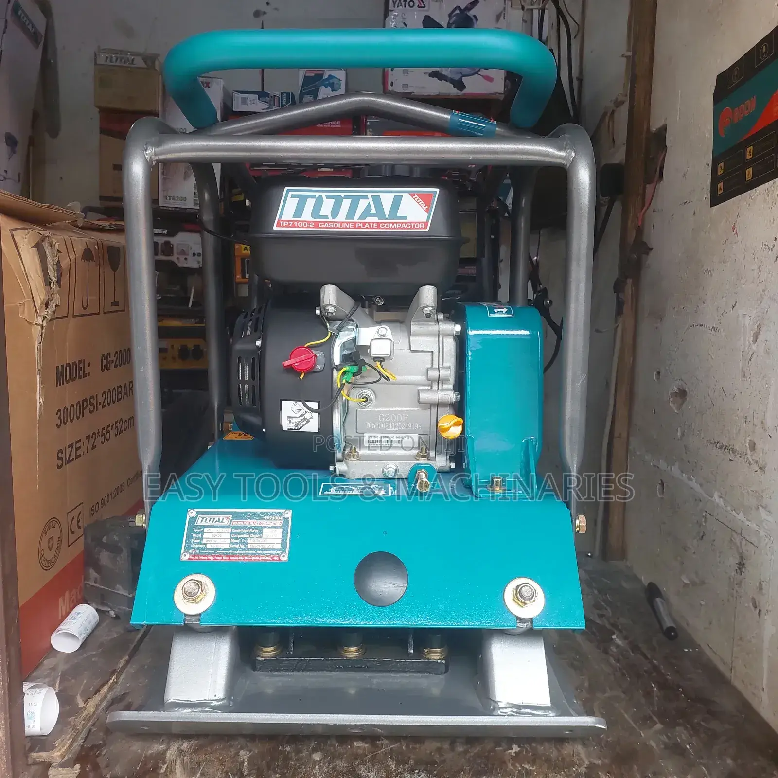 Total Petrol Compactor 90kg