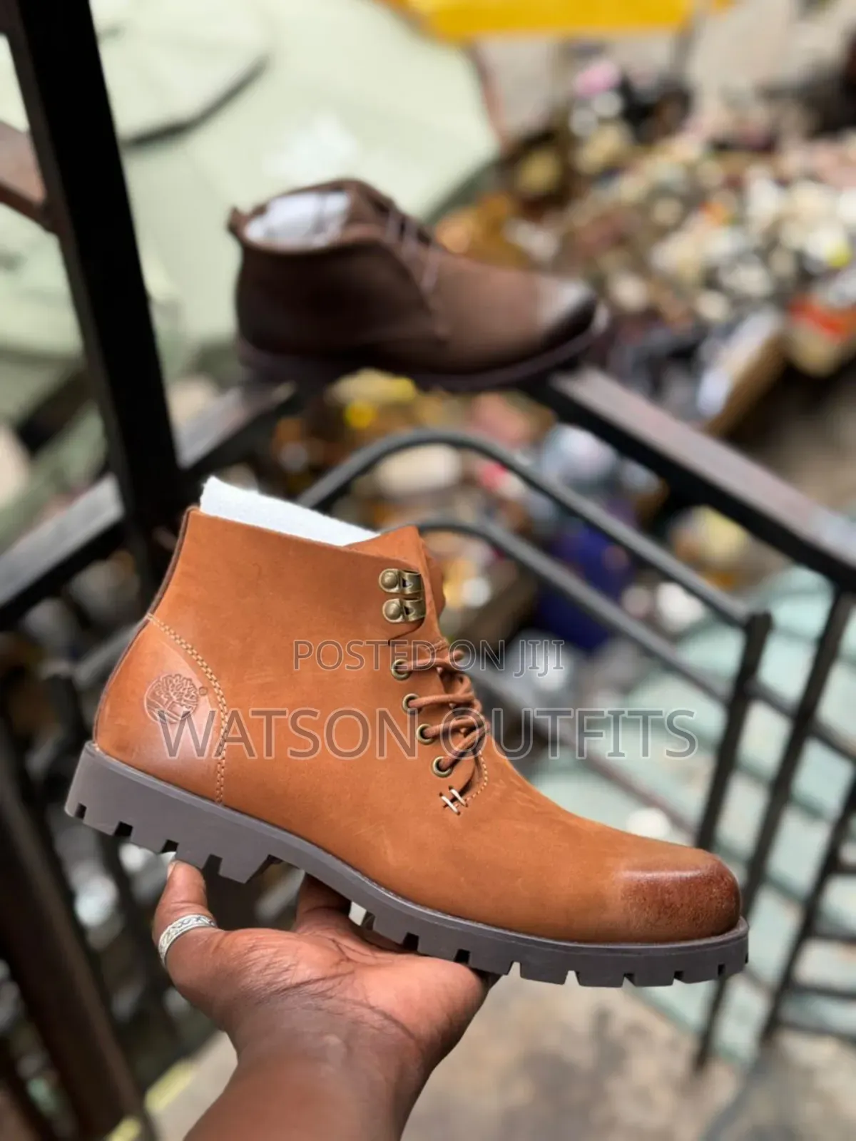 Viatu or Men's Leather Boot Shoes Very Very Best and Royal