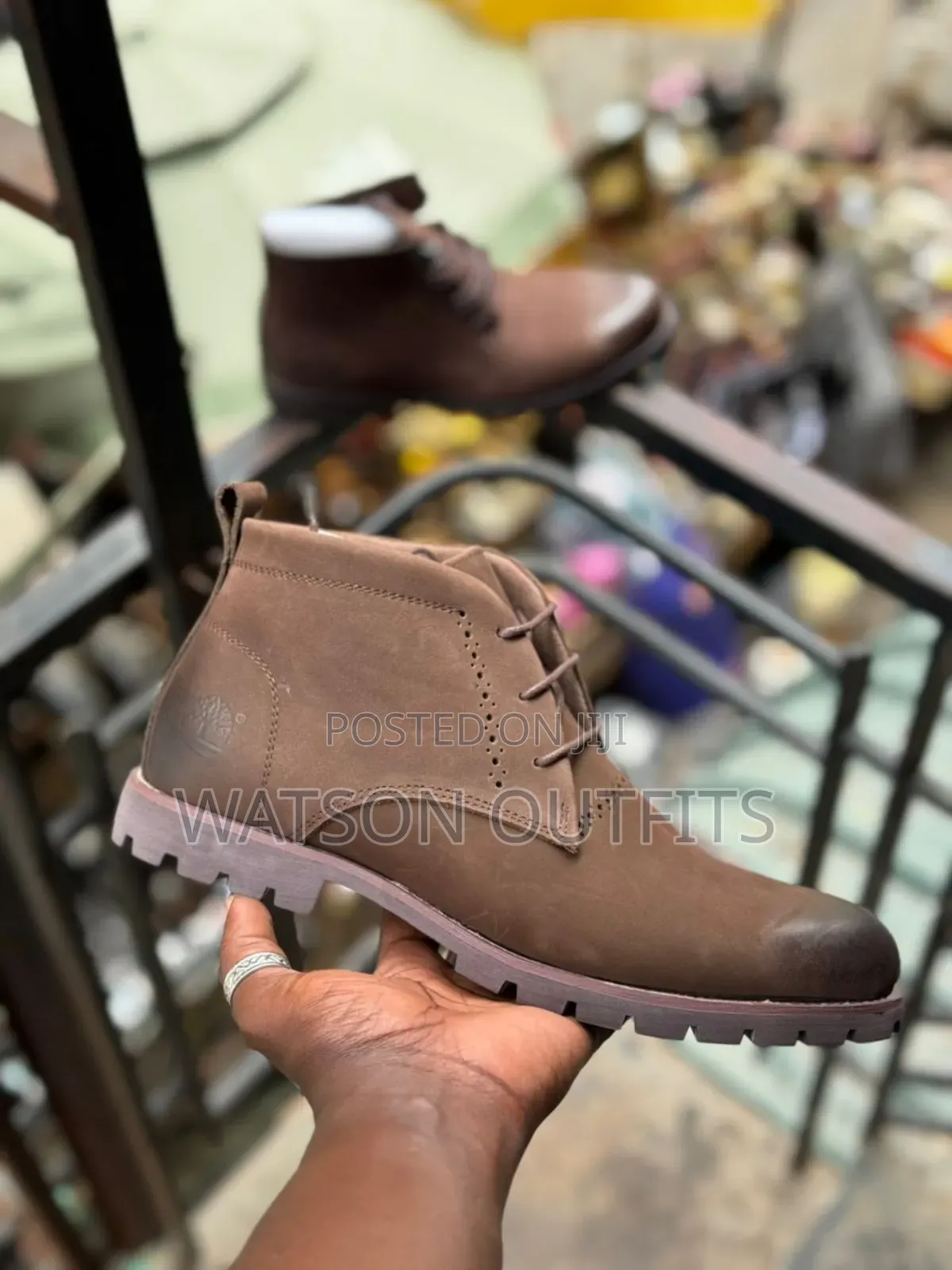 Viatu or Men's Leather Boot Shoes Very Very Best and Royal