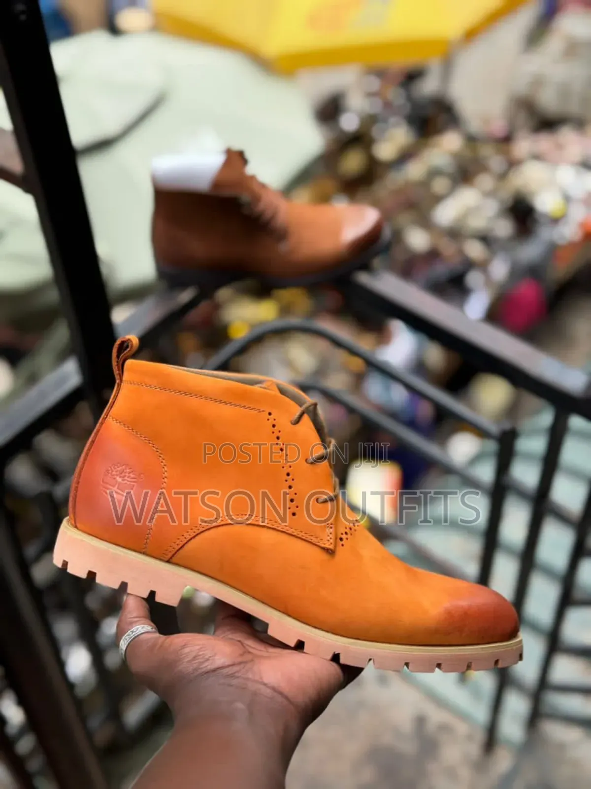 Viatu or Men's Leather Boot Shoes Very Very Best and Royal