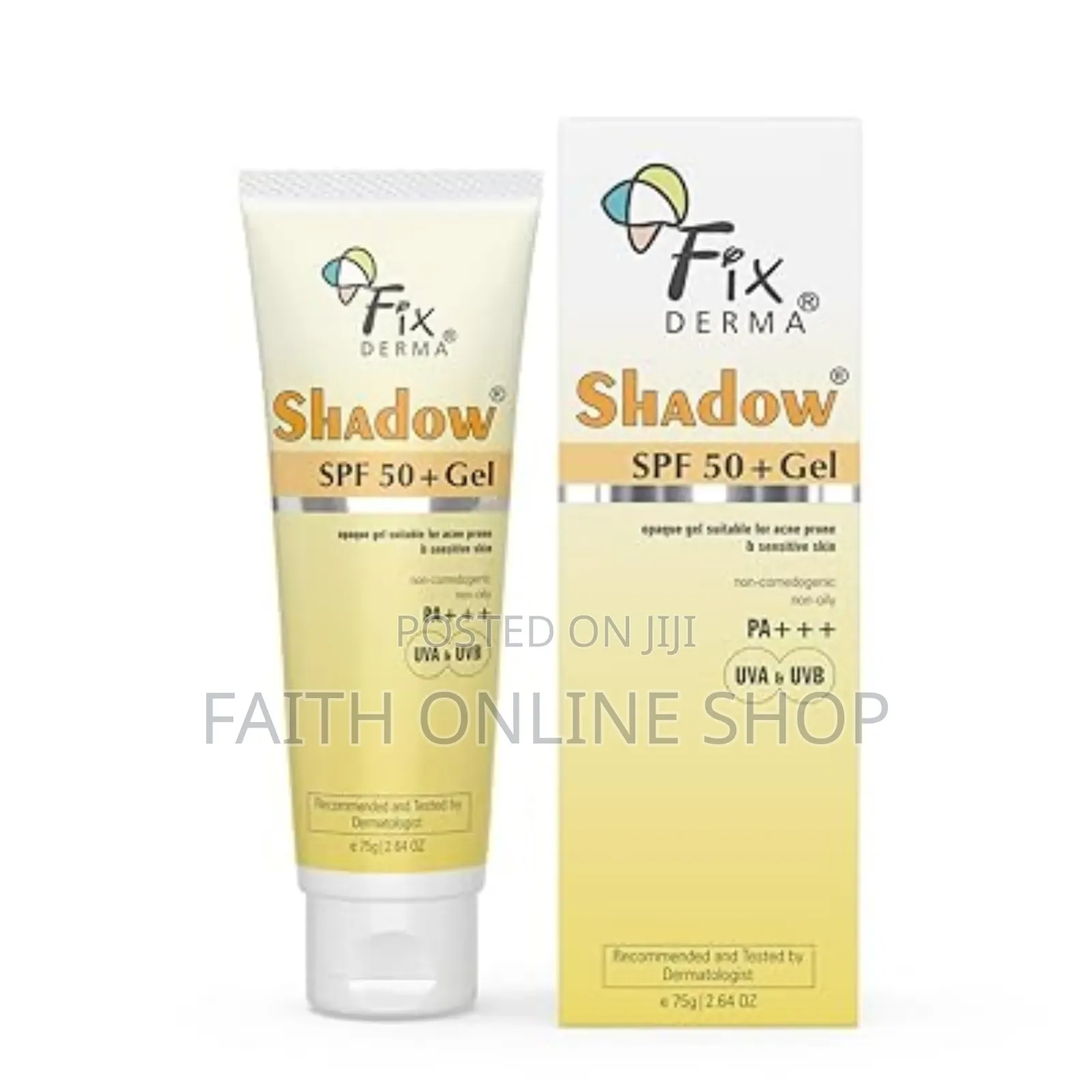 Fix Derma Shadow Sun Screen SPF 50+ Gel 75g