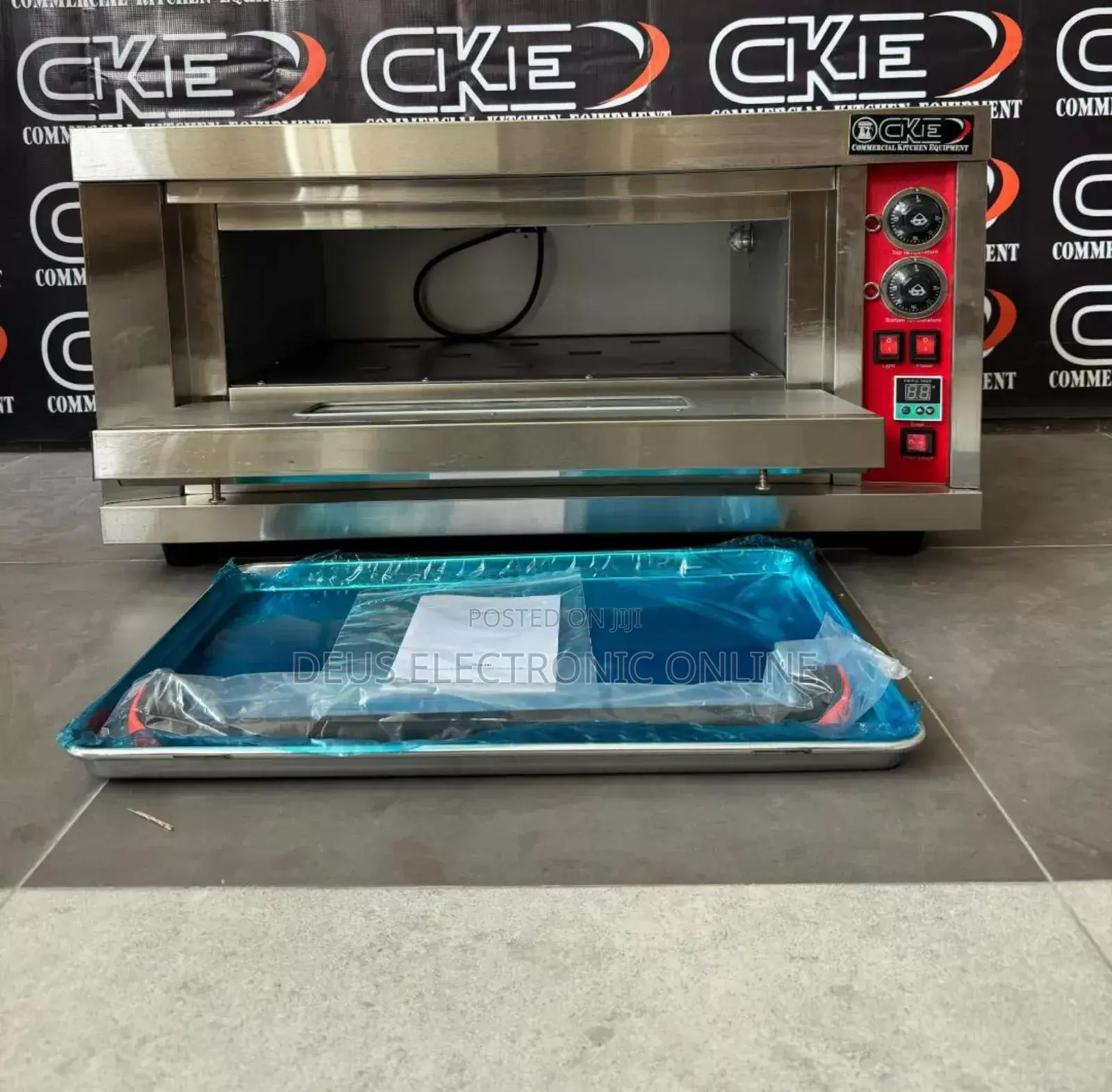 *Oven Deck 1, Tray 1 Ya Umeme*
-