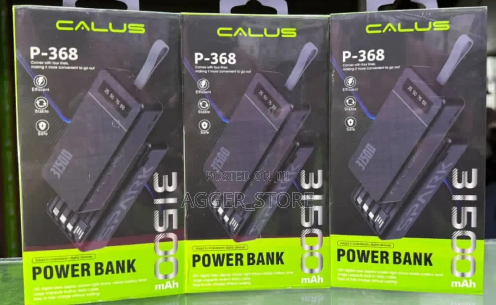 Calus Original Power Bank**P-368* 31500mah*