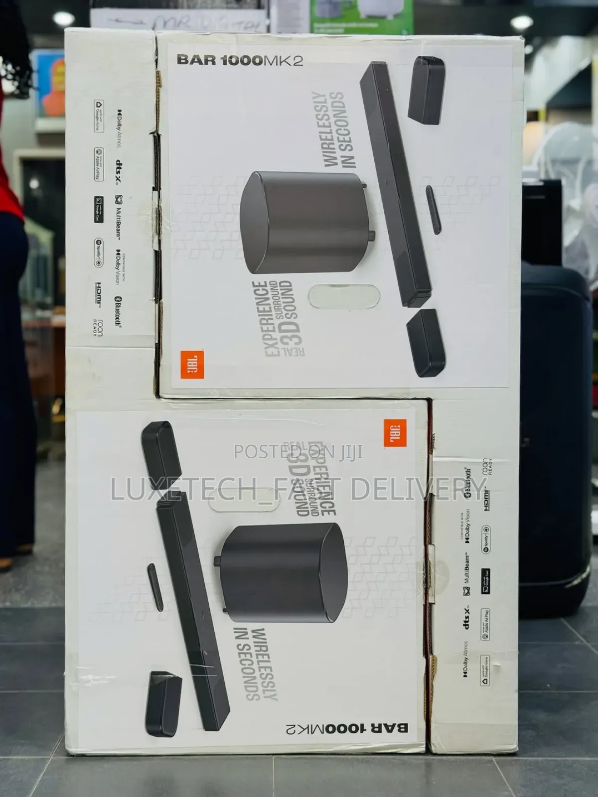 JBL Bar 1000mk2 7.1.4-Channel Soundbar 960w