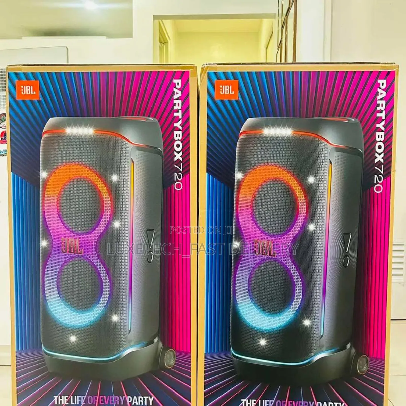 JBL Partybox 720 Rechargeable Portable Speaker