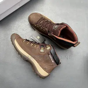 This Is a Pair of Caterpillar Cat Active Alaska High-Cut Boots