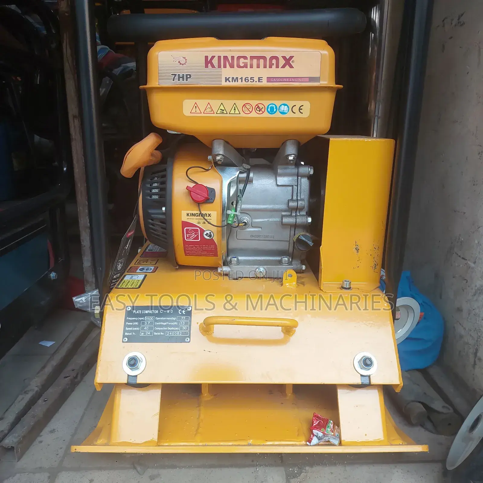 Kingmax Plate Compactor 90kg
