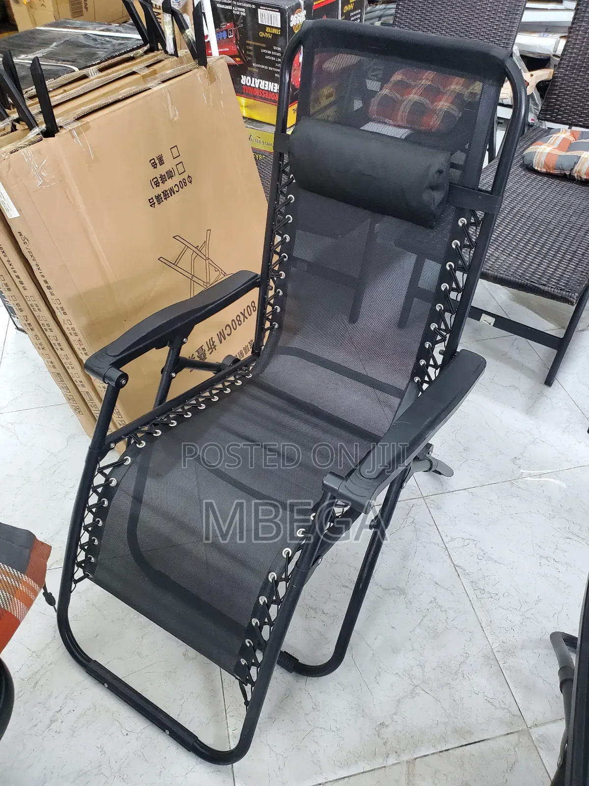 Camping Chair Black