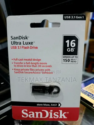 Sandisk Ultra Luxe 16gb Usb 3.1 Metal Flash Drive