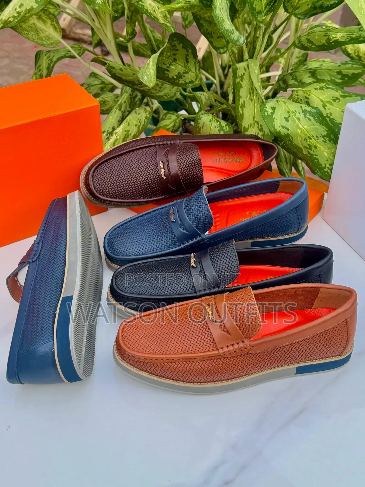 Men's Loafer or Lofa Leather Shoes With Very Great Model
