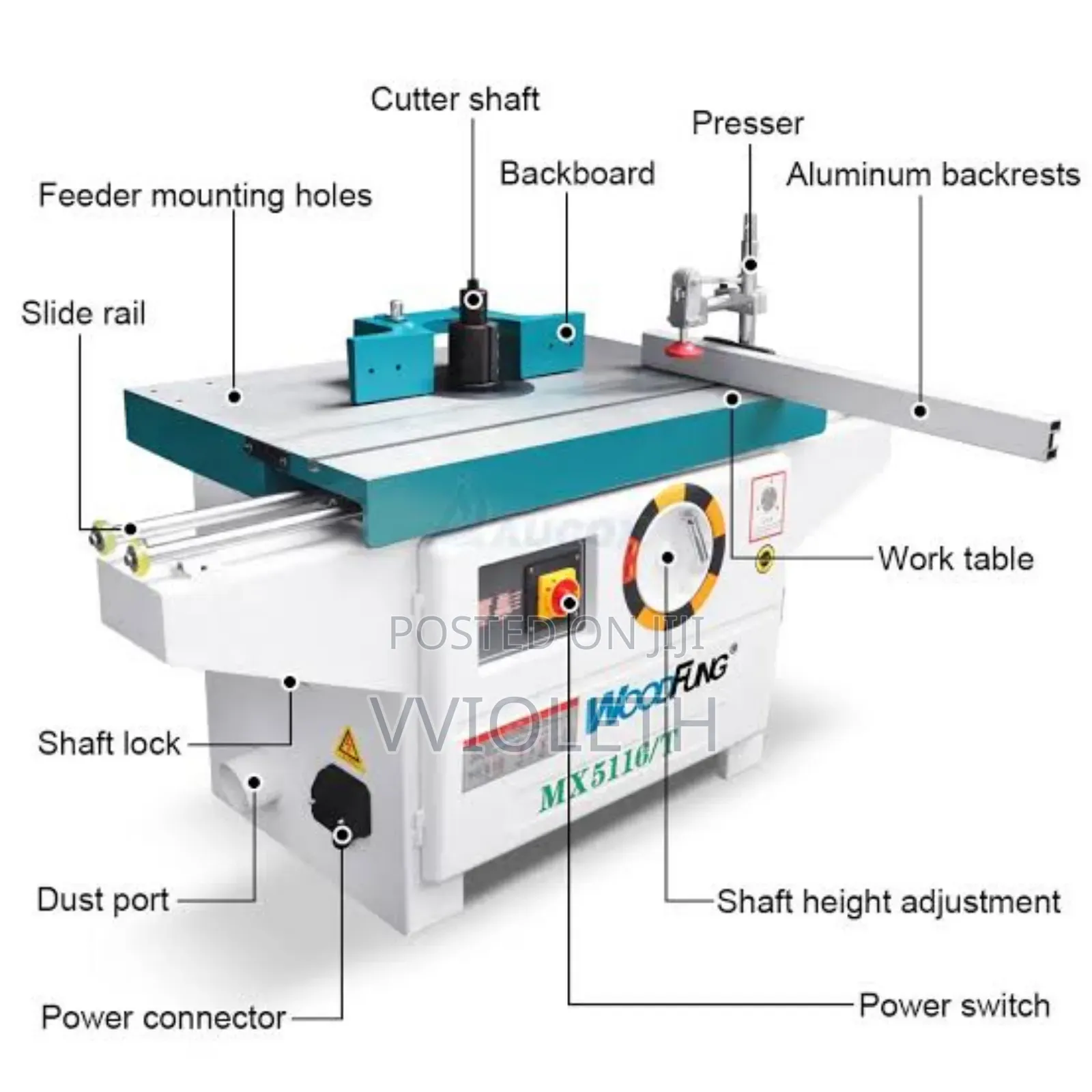 Vertical Spindle Moulder