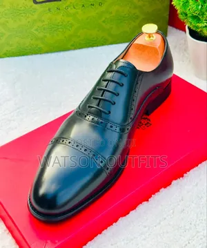 Men's Royal Class Leather Materials Shoes in King's Mode or Way