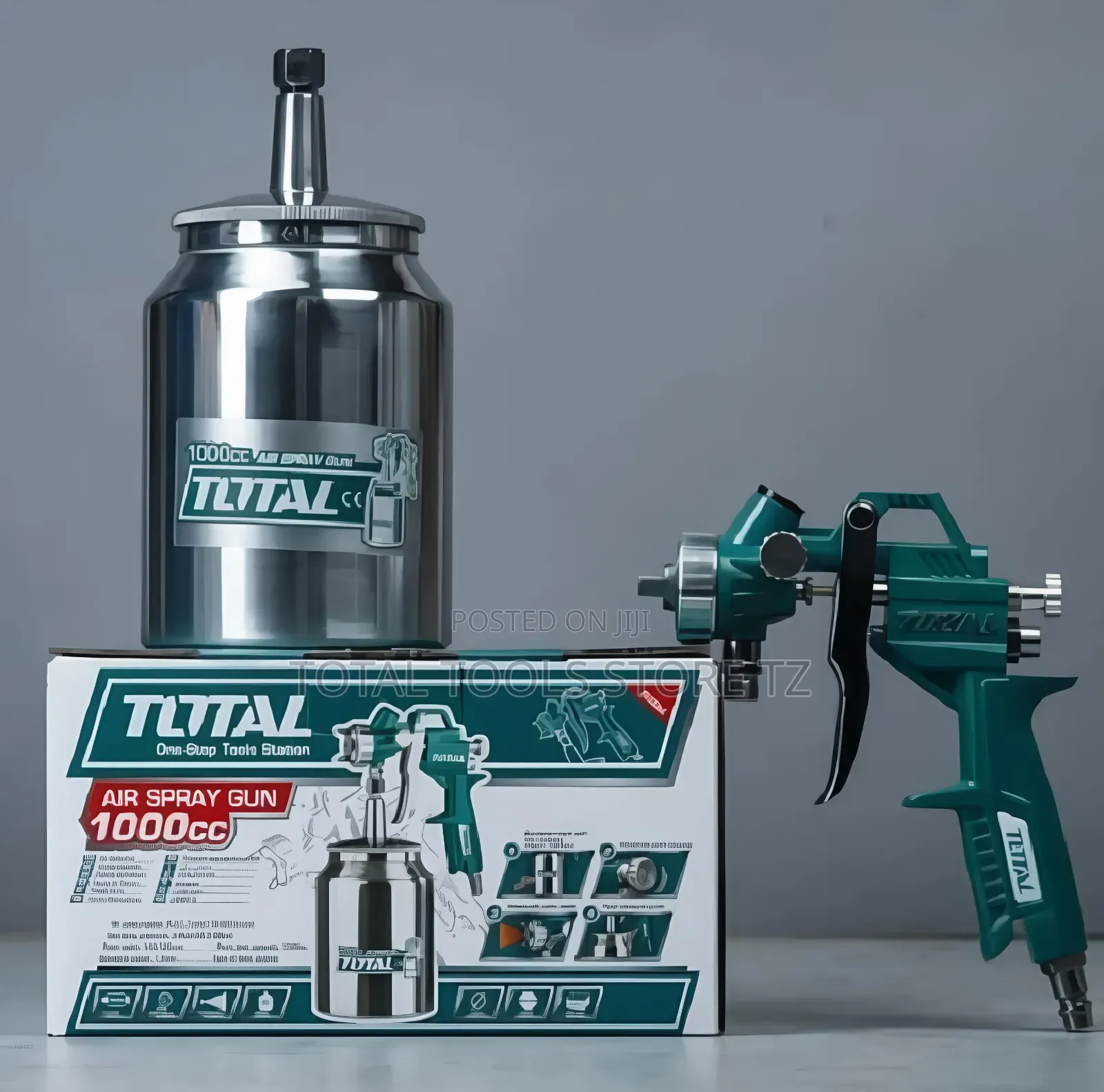 Total Air Spray Gun 1000cc 1 Litre