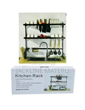 Kitchen Sink Rack Double Layer