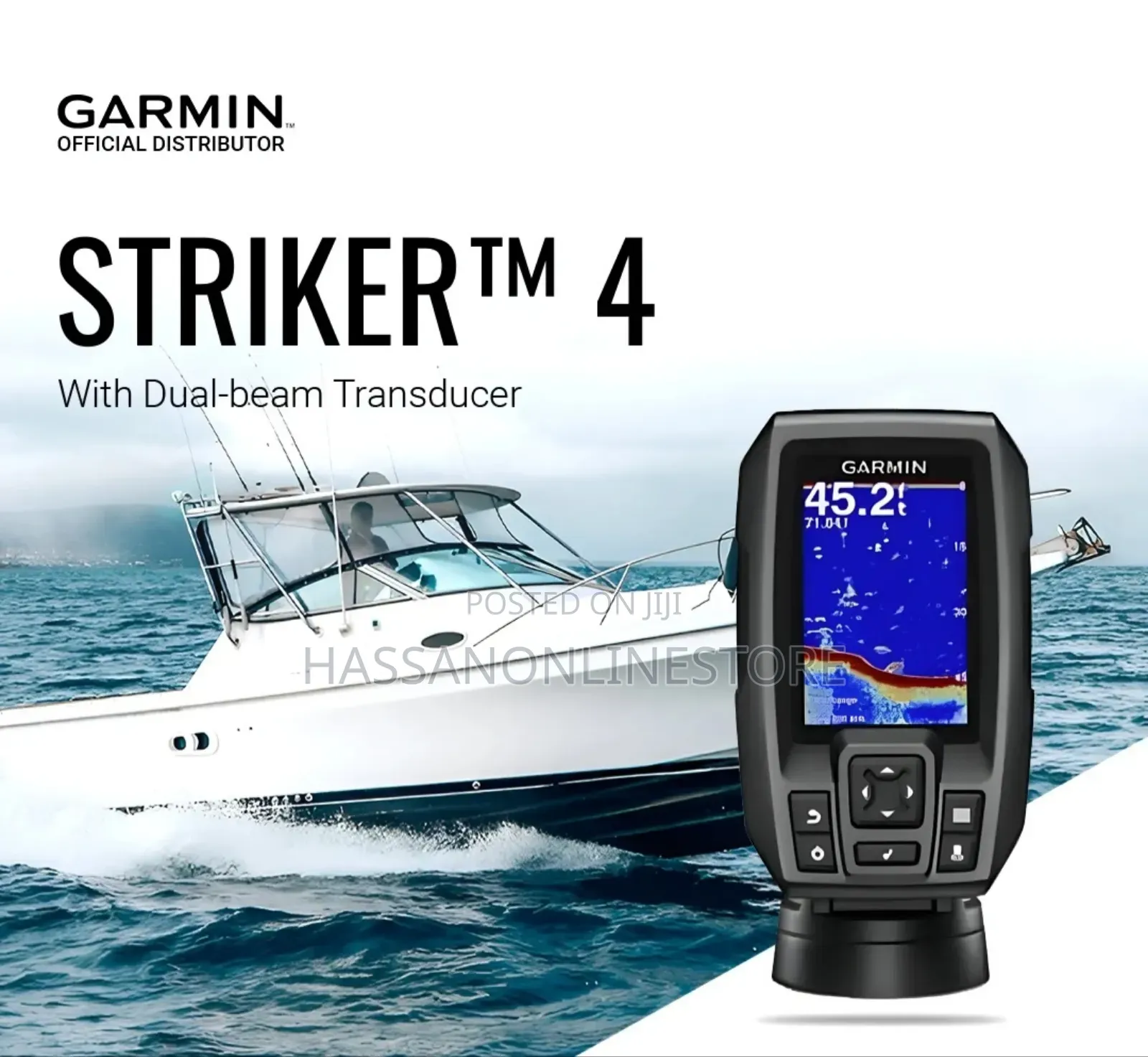 Garmin Striker Plus 4 With Dual-Beam Transducer