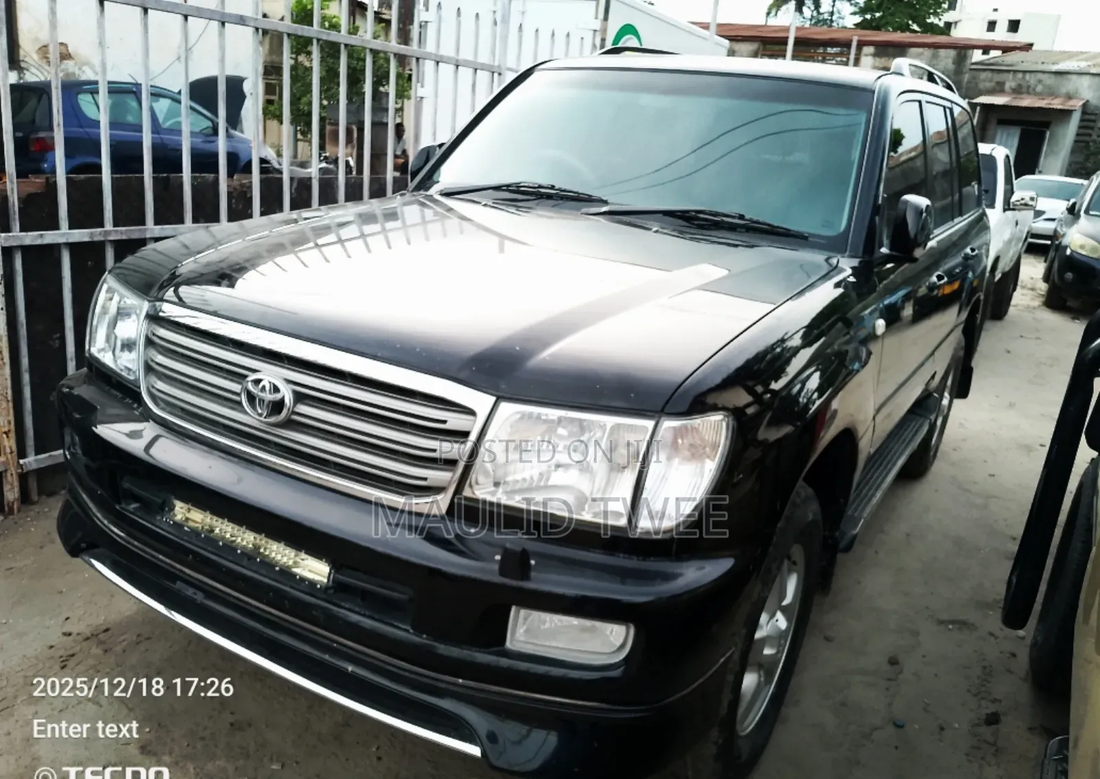 Toyota Land Cruiser 2003 Black