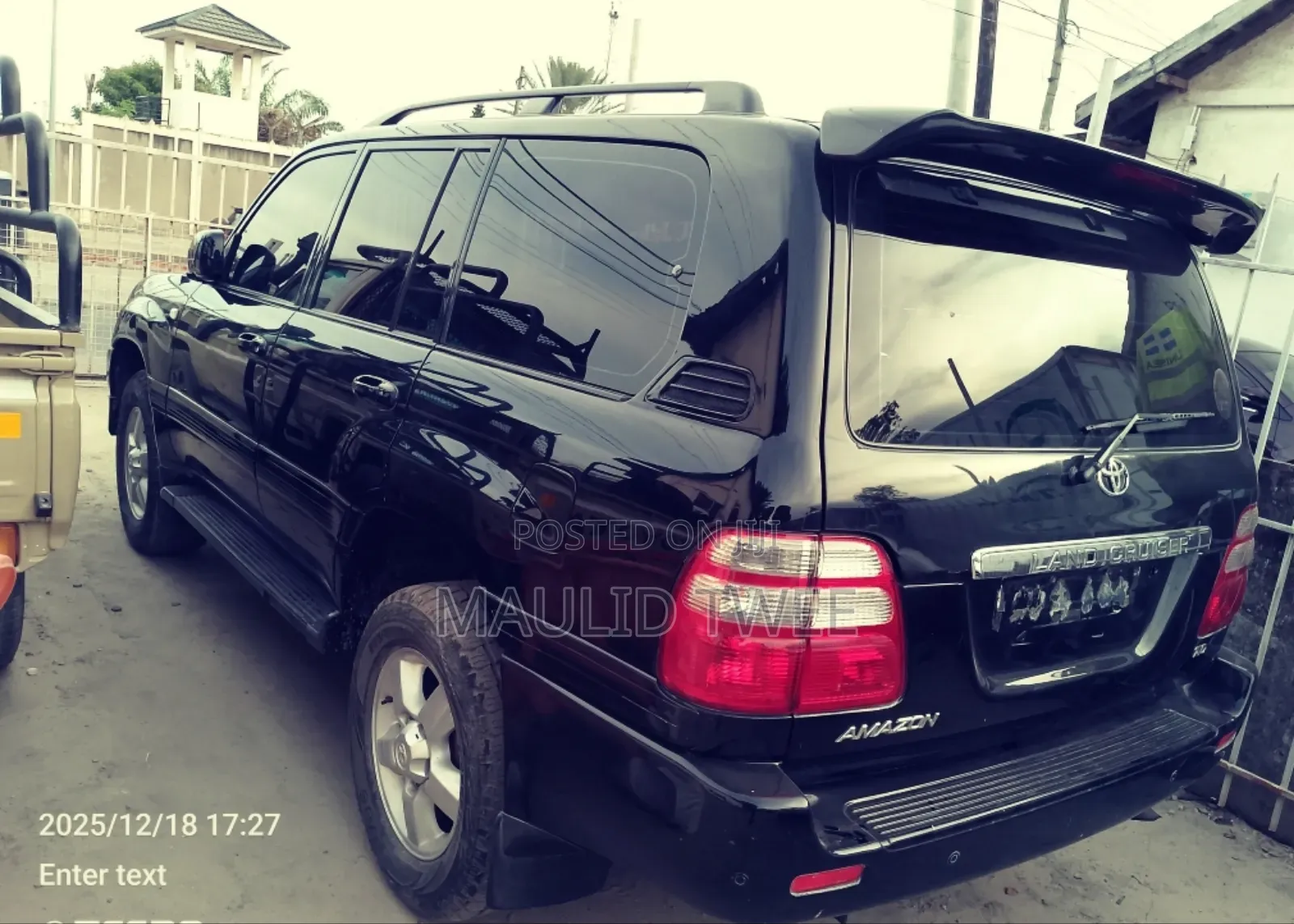 Toyota Land Cruiser 2003 Black