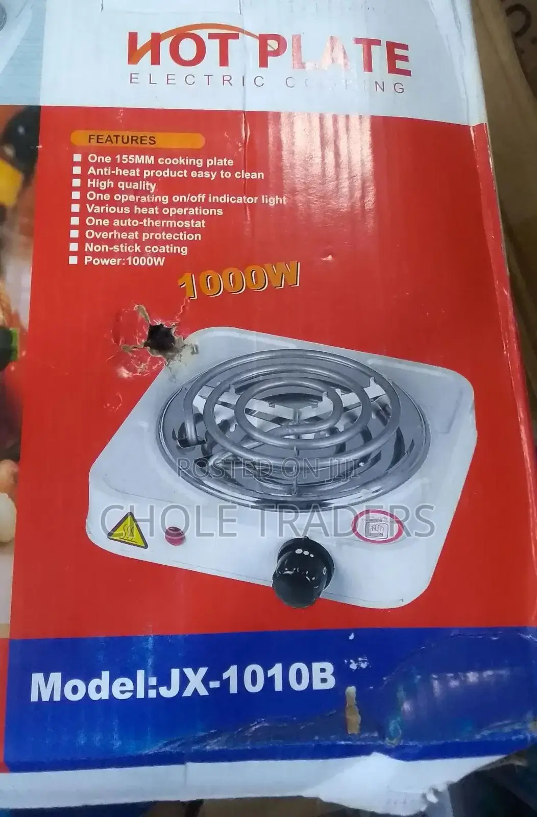 Single Coil Electric Hotplate Cooker