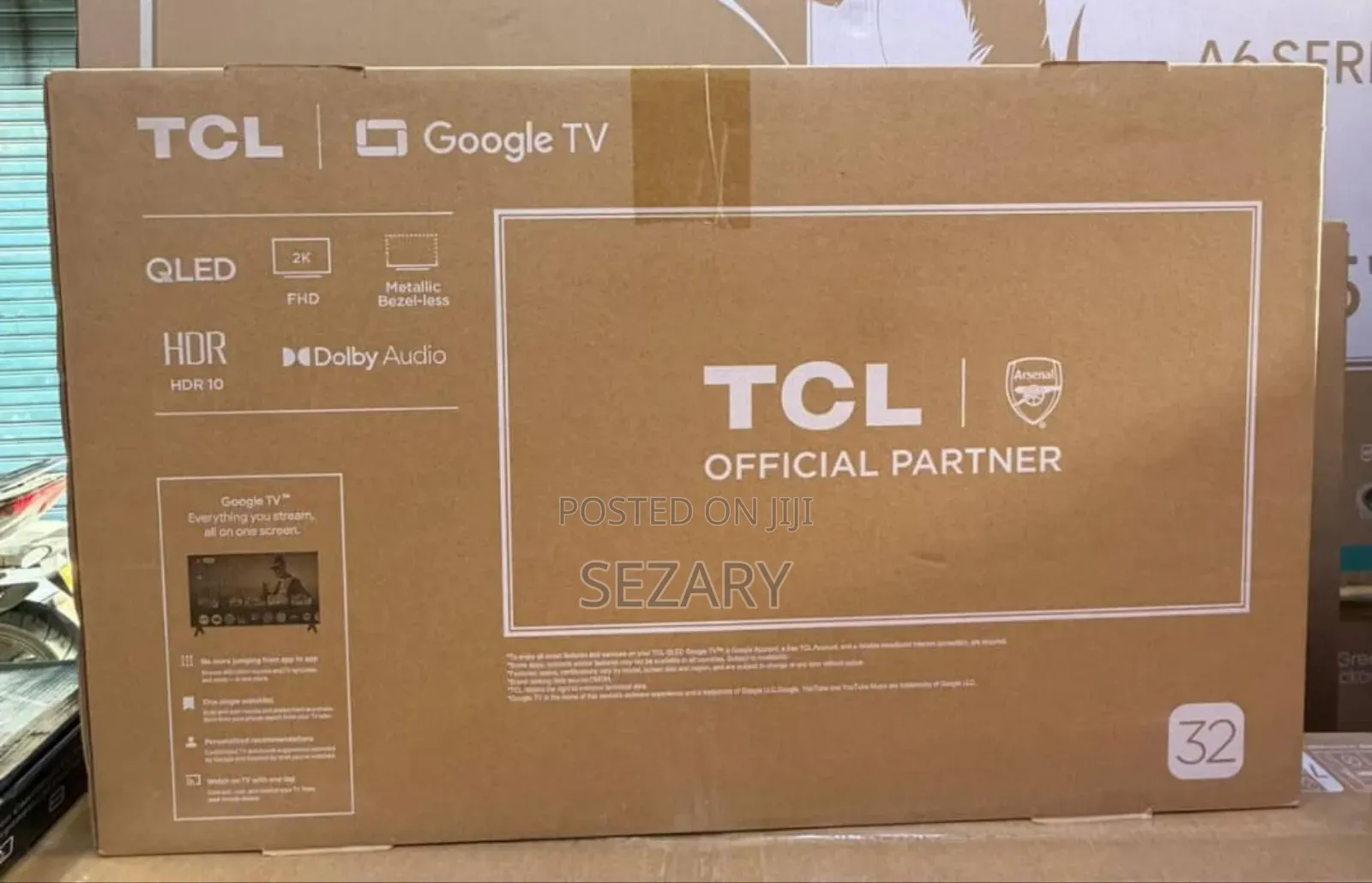 TCL 32′′ Qled Google Tv Smart