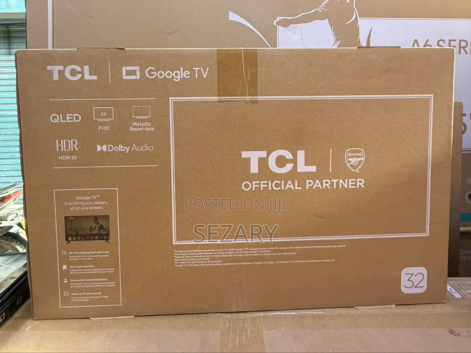TCL 32′′ Qled Google Tv Smart