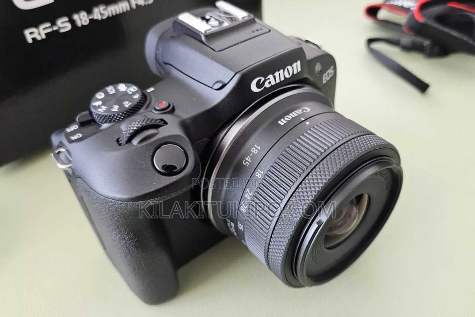 Canon Eos R100 Mirrorless Camera + Rf-S 18-45mm STM Lens
Equipped 