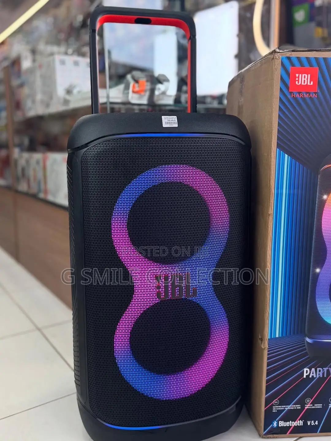 JBL Partybox 520 - Portable Battery-Powered Party Speaker