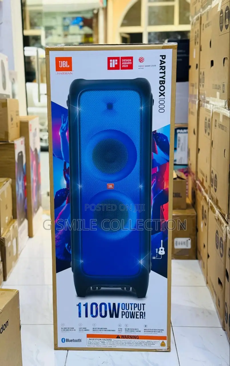 JBL Partybox 1000 - High Power Wireless Bluetooth Party Speaker