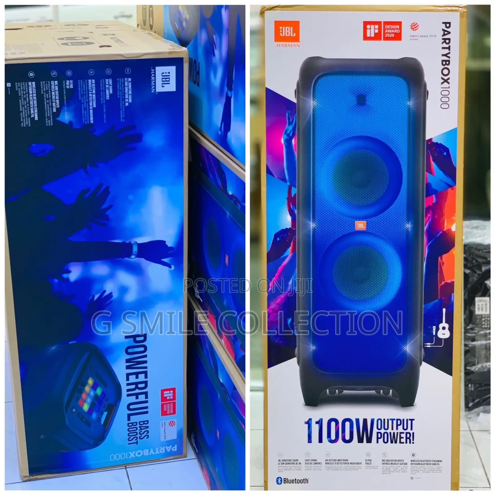 JBL Partybox 1000 - High Power Wireless Bluetooth Party Speaker