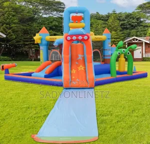 Inflatable Jumping Castle With Slide and Water Pack/Slide