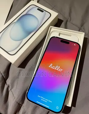 New Apple iPhone 15 128 GB White