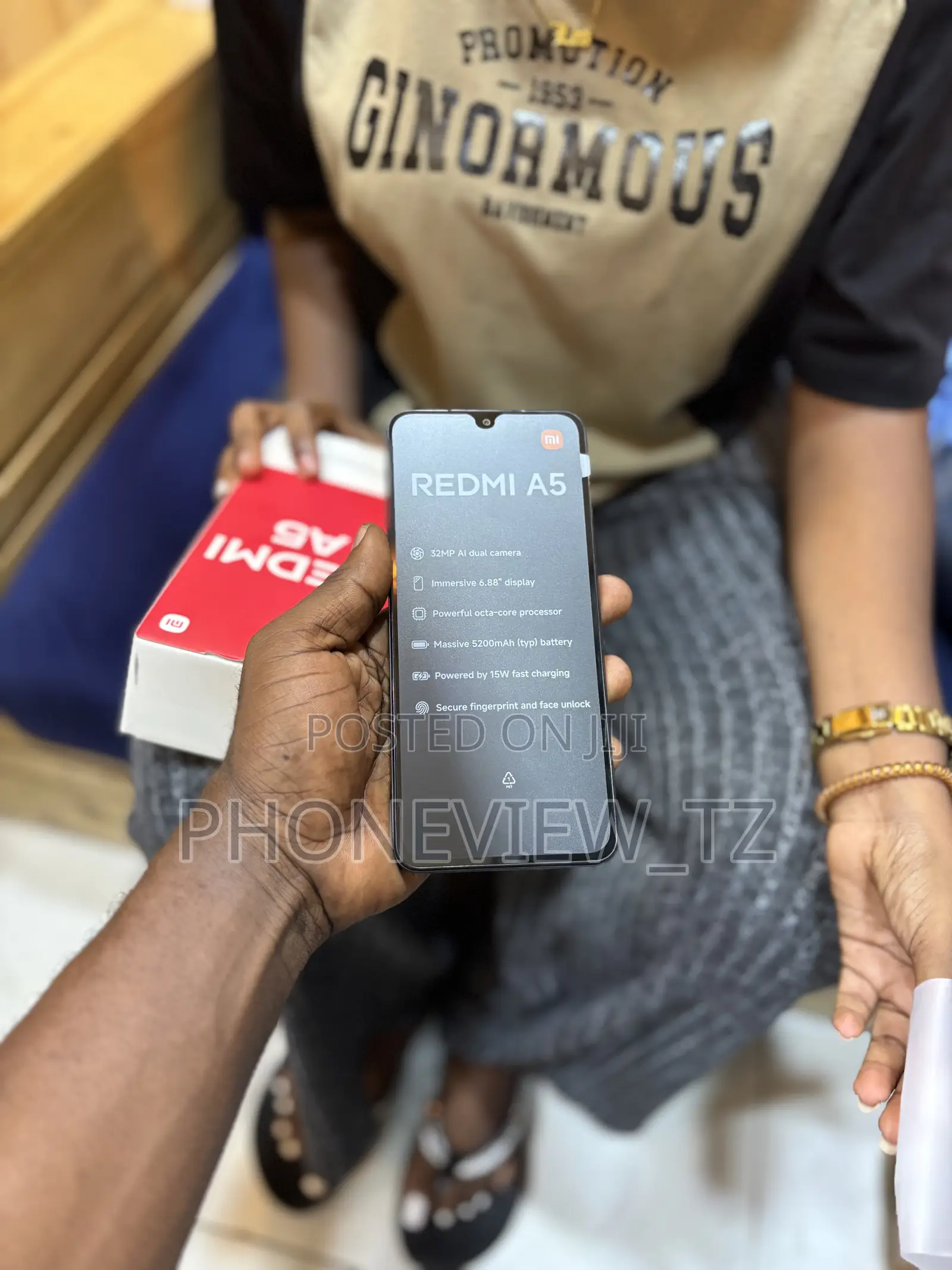 New Xiaomi Redmi A5 4G 64 GB Black