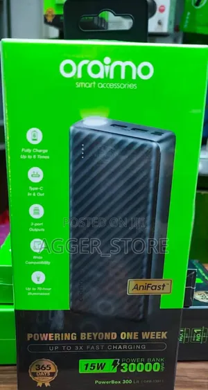 Oraimo Powerbox 300 30000mah Original Powerbank