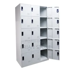 Metal Locker (Wardrobe) 15 Doors