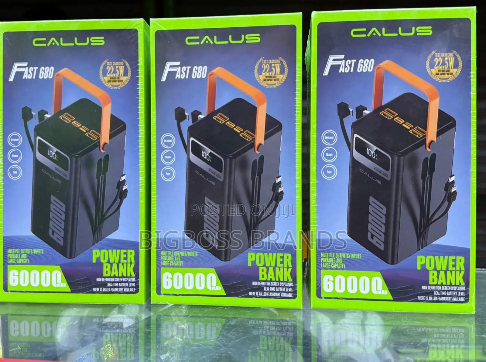 Calus Power Bank Fast 680 60000mah Supper Fast Charger 22.5w
