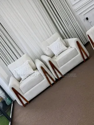 Sofa Sets Za 2:1:1 Kitambaa Velvet Imara
