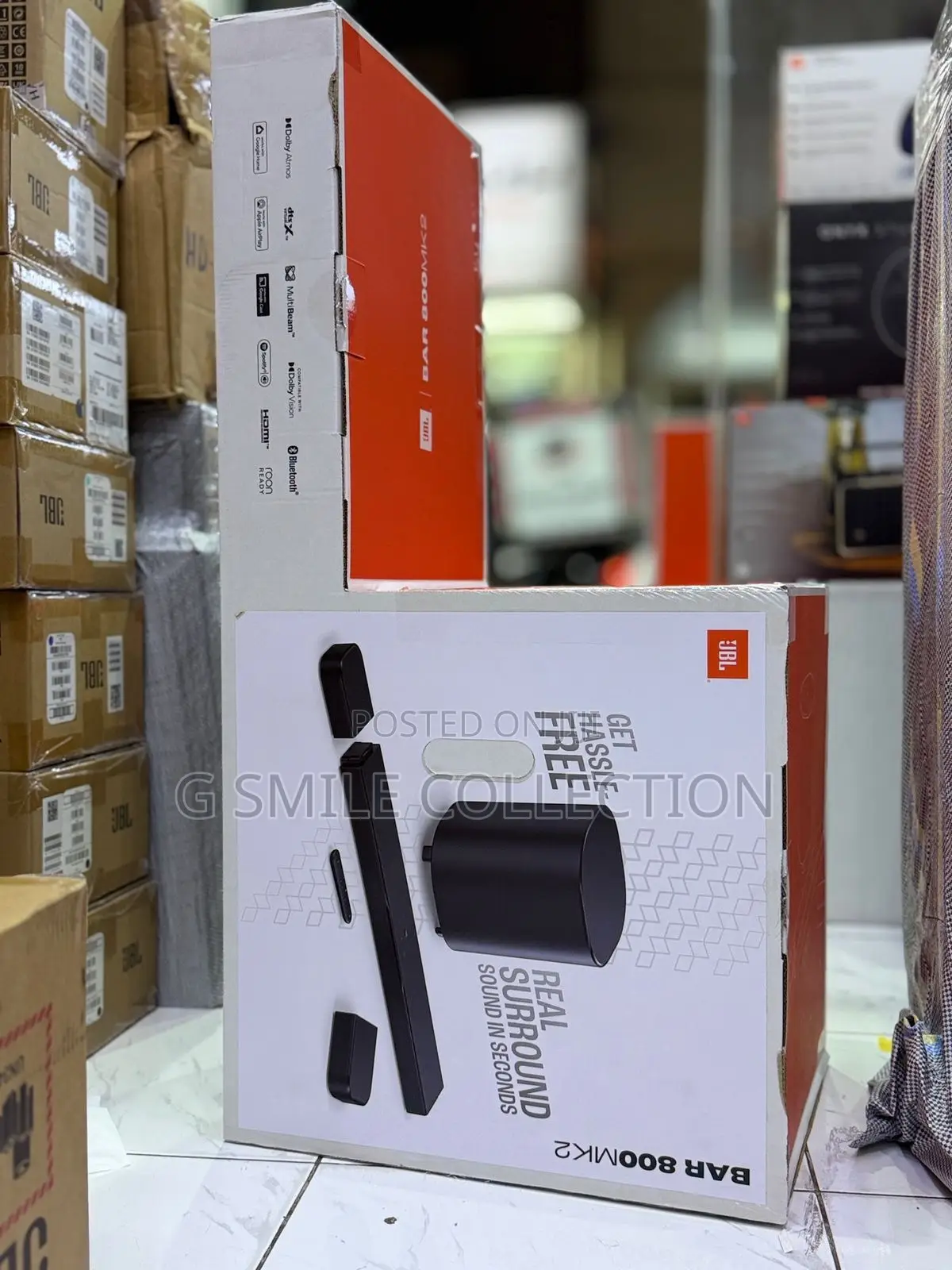 JBL Bar 800 Mk2, 7.1 Channel Bluetooth Soundbar