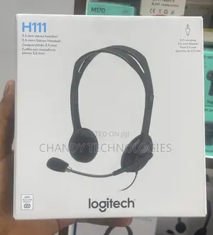 Logitech H111 Wired Headset.
