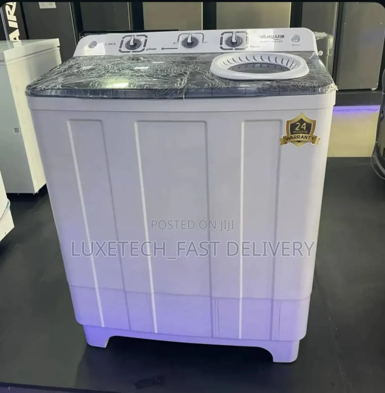 Airlux 12kg Twin Tub Washing Machine Top Loading