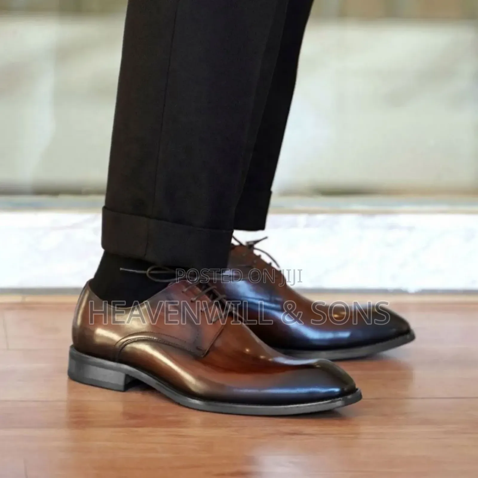 Genuine Leather Shoes – Men Business Attire (Eu 38–48)
