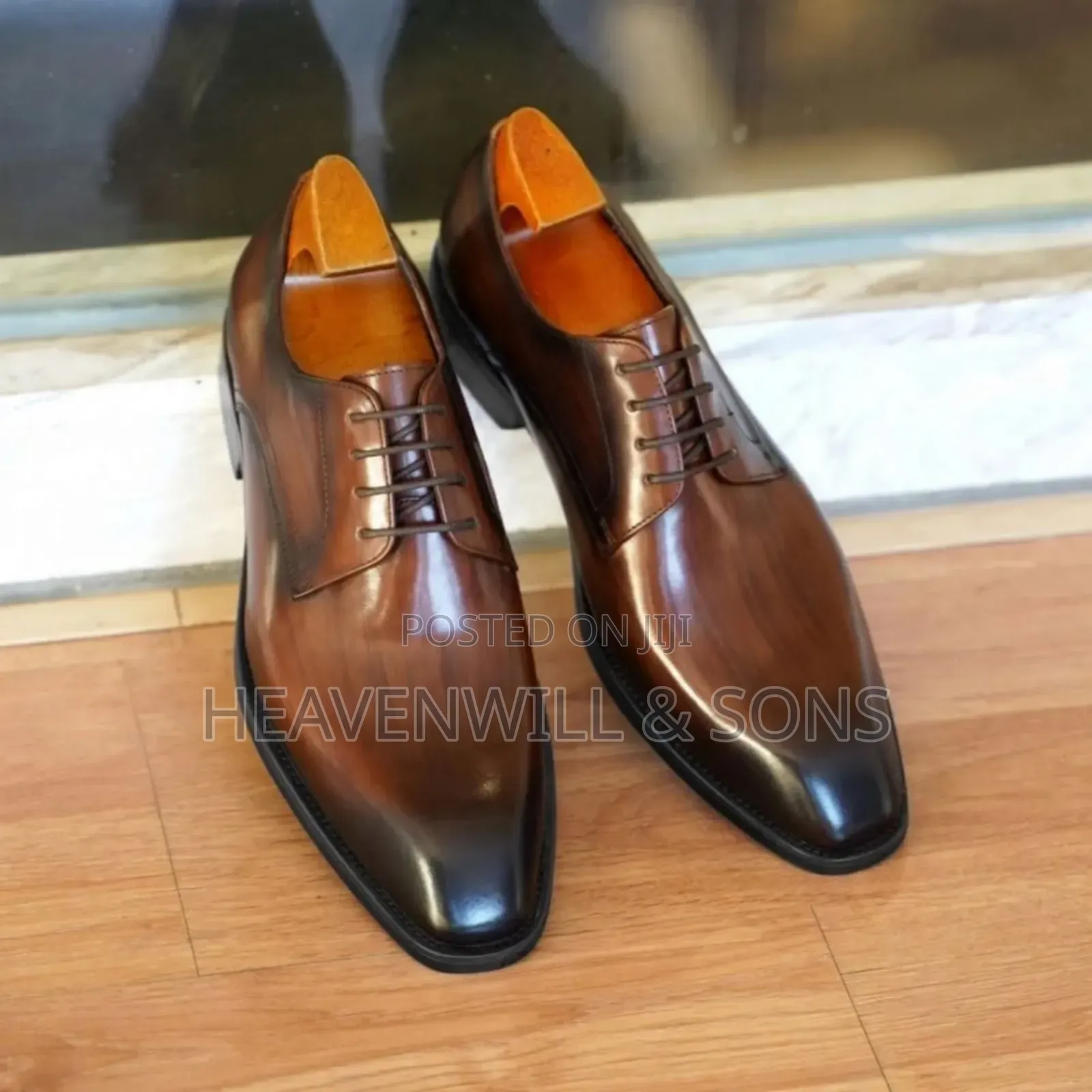 Genuine Leather Shoes – Men Business Attire (Eu 38–48)