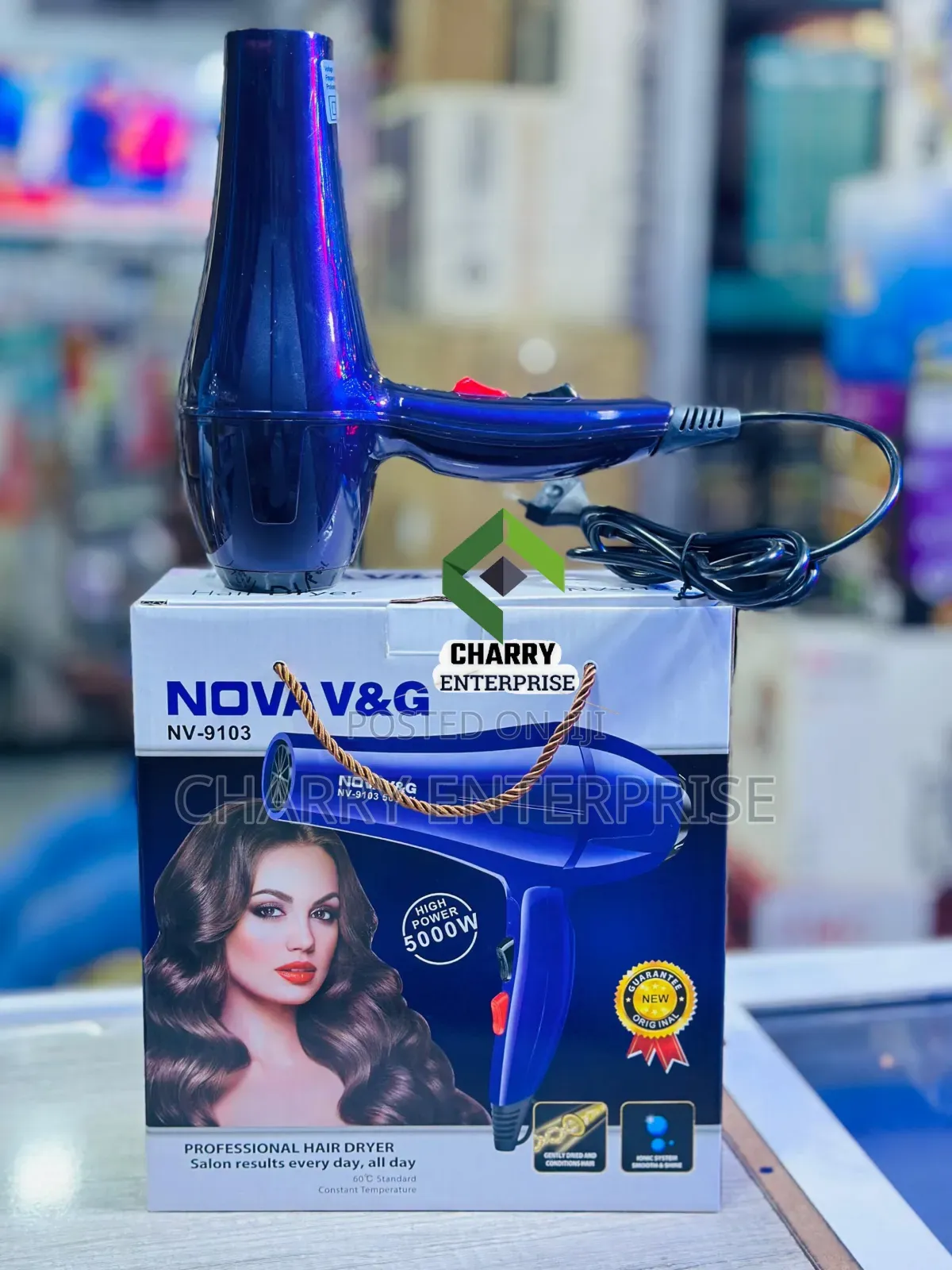 Nova Professional Hair Dryer 5000w Kwa Matumizi Yako Au Biashara