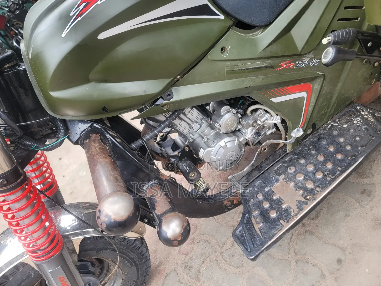 Motorcycle 2025 Green