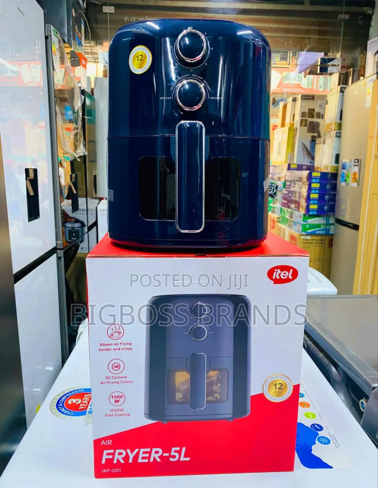 Itel Airfryer 5 Liters