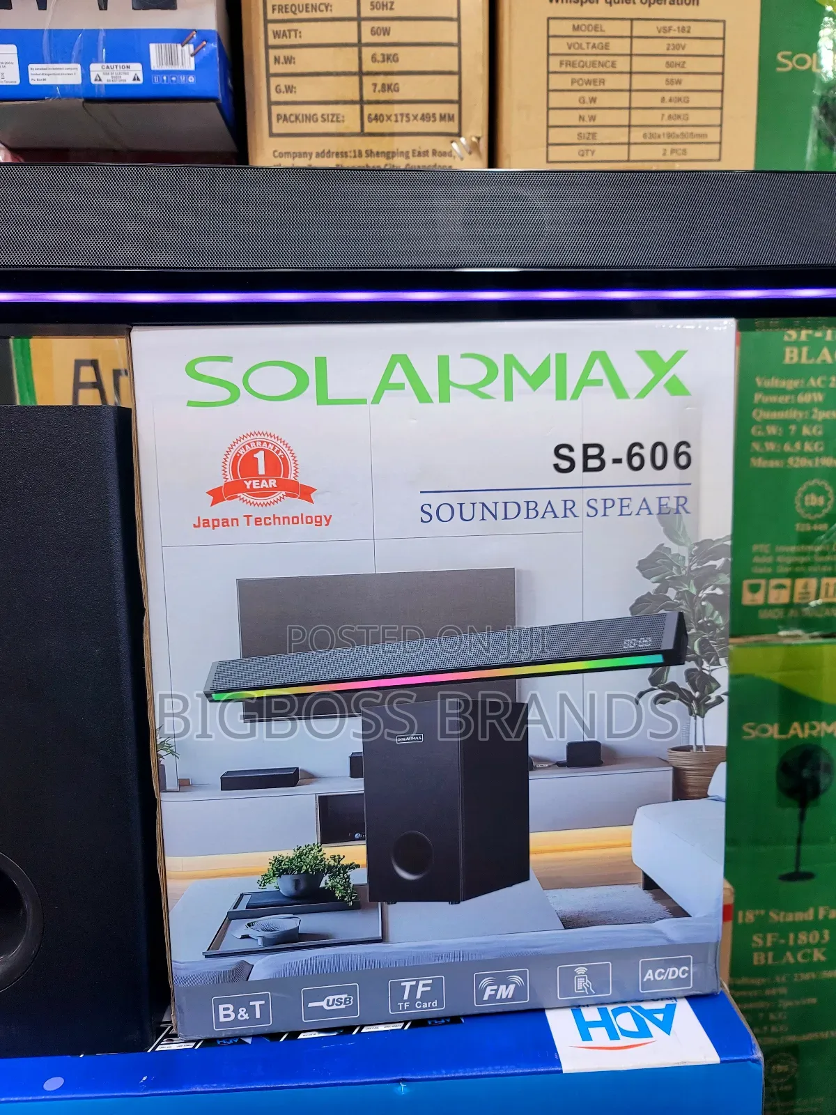 Solamax Wired Soundbar Sb-606