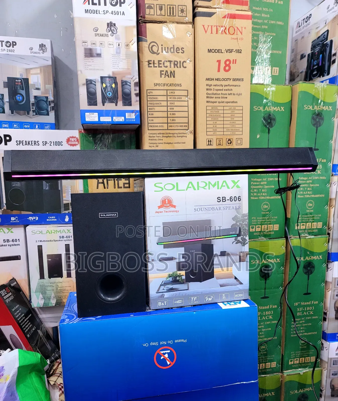 Solamax Wired Soundbar Sb-606